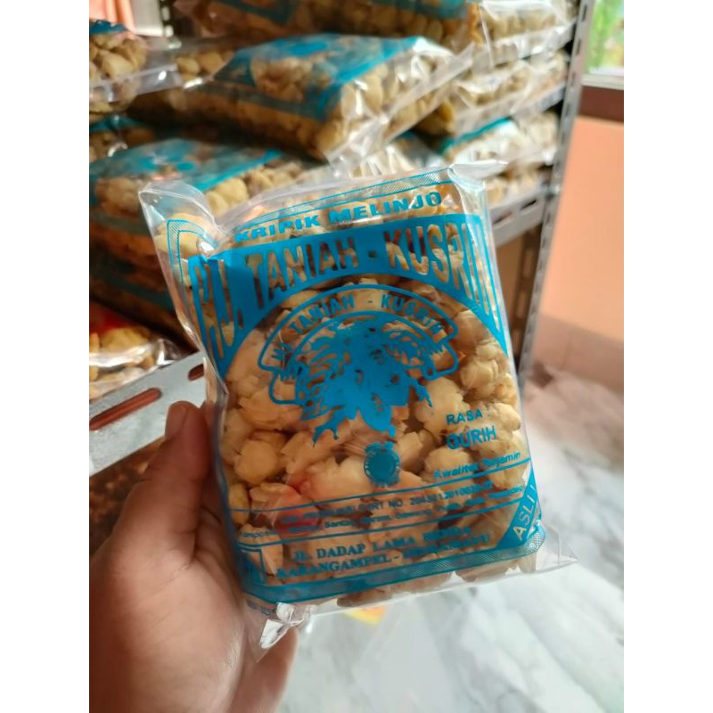 

Kripik Melinjo Asin, manis,pedas manis 175gram