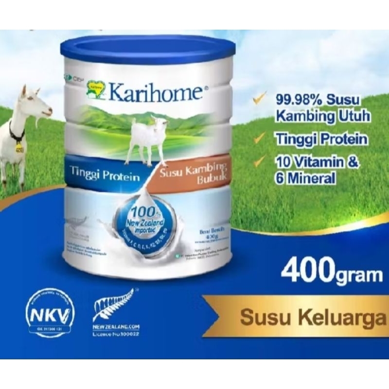 

SUSU KAMBING KARIHOME FAMILY 400GR