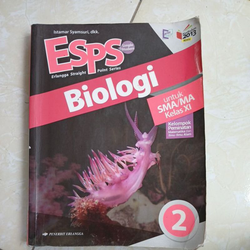 Penerbit Erlangga Biologi SMA/MA Kelas XI