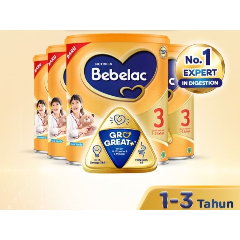 

Bebelac 3 Susu pertumbuhan bubuk 800 gr