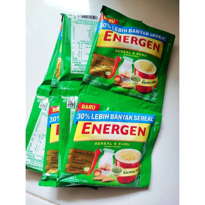 

Energen Rasa Kacang ijo serenceng isi 10 pcs