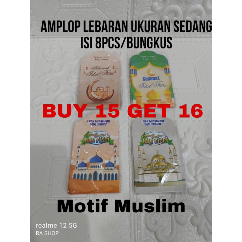 

Amplop Angpao Lebaran Motif Muslim Dikirim Acak