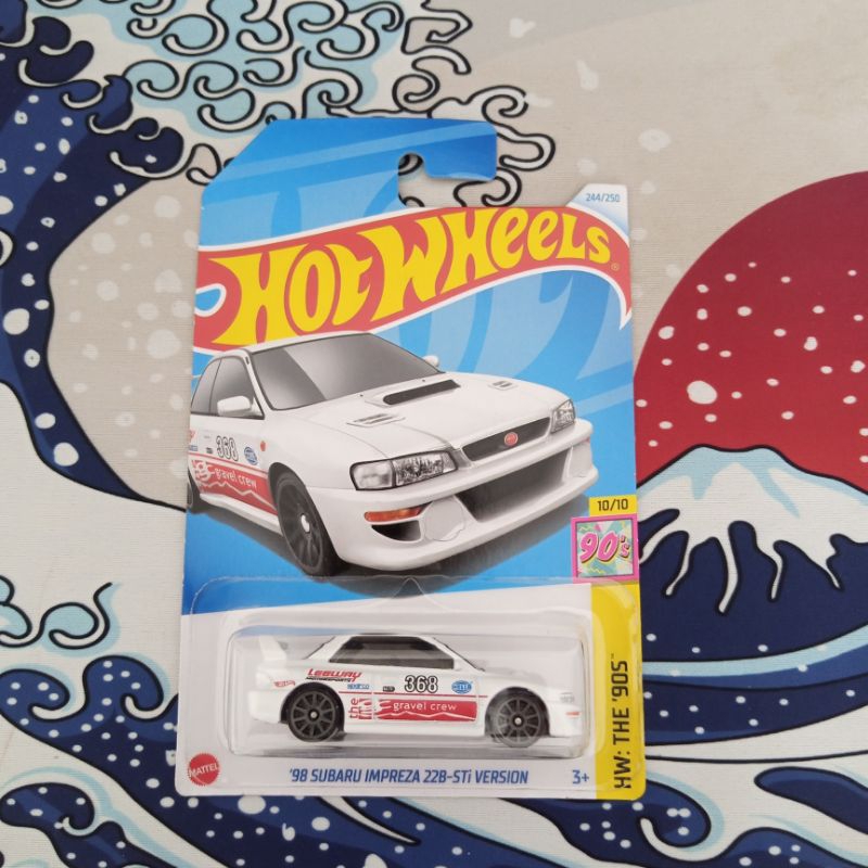 hotwheels subaru impreza 22b sti version