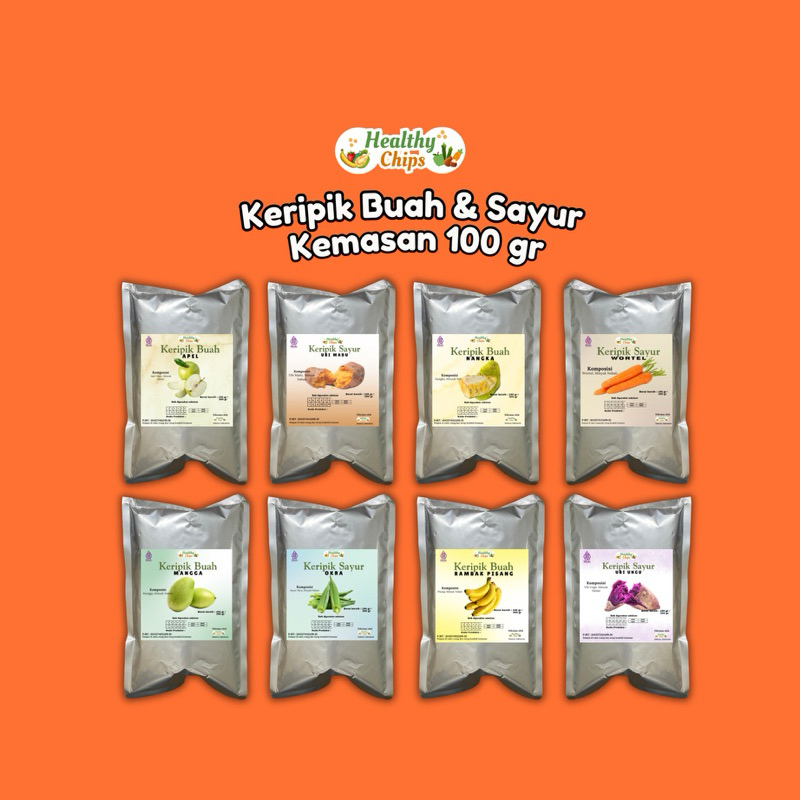 

Keripik Buah / Keripik Sayur Apel Nangka Mangga Nanas Buah Mix Sayur Mix Cemilan Khas Malang