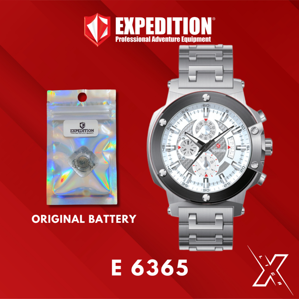 Baterai Jam Tangan Expedition E 6365 Original