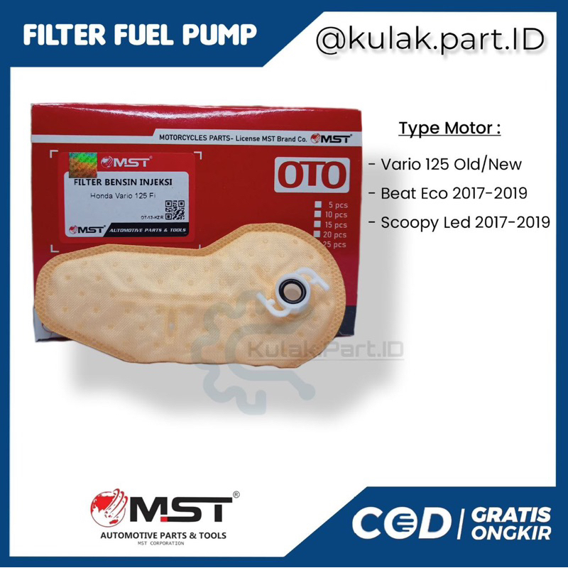 Filter Fuel pump Vario 125 OLD/New Filter Bensin Vario 125 Lama