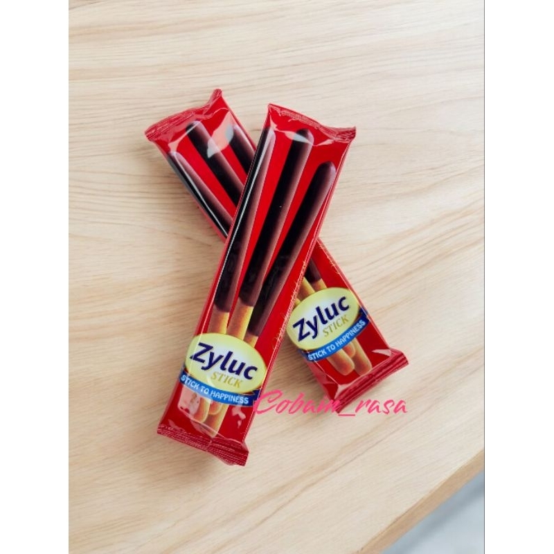 

ZYLUC (isi 4) Biskuit stik coklat Renyah Dan Nikmat