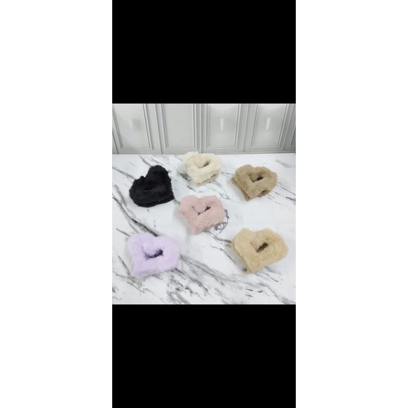 JEPIT RAMBUT JEDAI LOVE BULU ISI 12 PCS