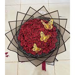 

Buket Bunga pita satin Bisa request warna 50 Tangkai