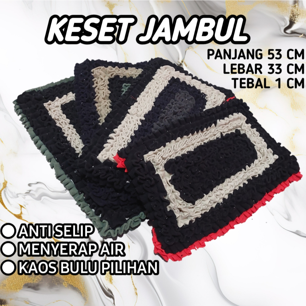 KESET JAMBUL TERLARIS KESET LANTAI KESET KAMAR MANDI