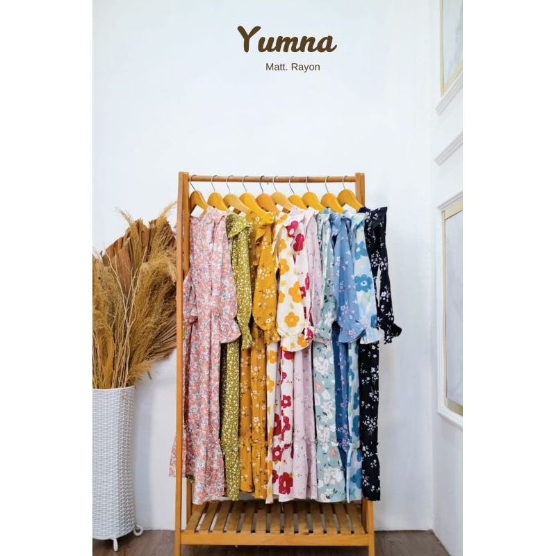 GAMIS ANAK RAYON MOTIF YUMNA