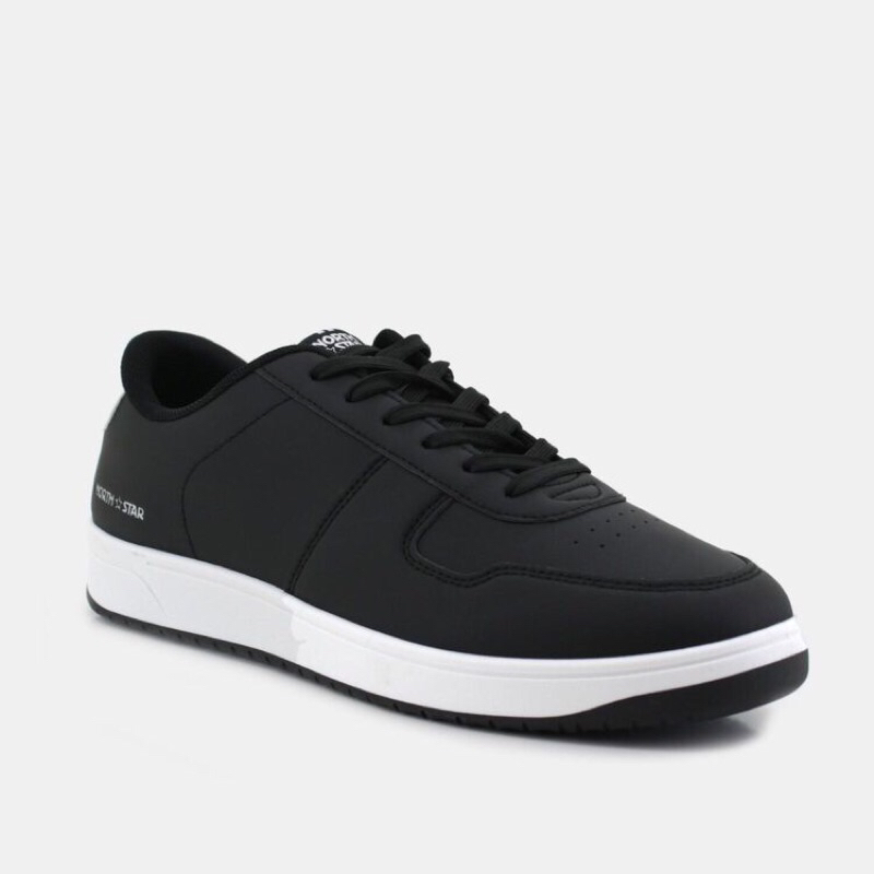 BATA NORTHSTAR SEPATU SNEAKERS KETZ PRIA MODEL TALI HITAM 820-6142