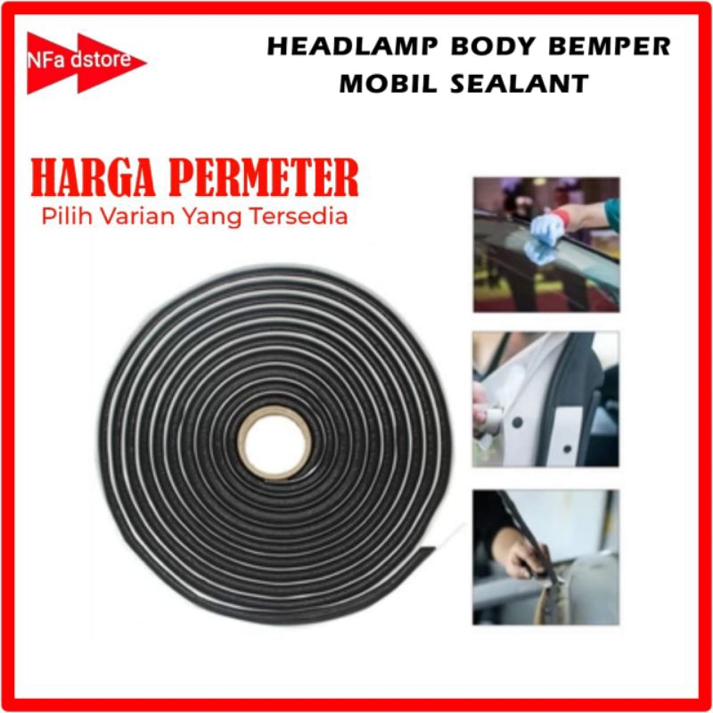 Lem Kaca Mobil Lem Headlamp Body Bemper Mobil Sealant