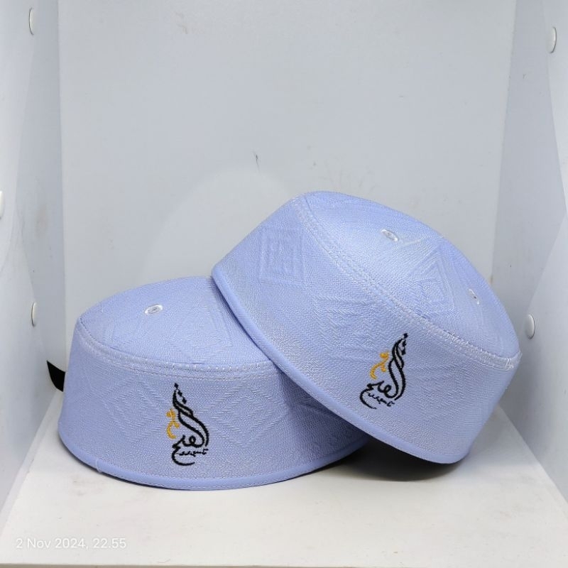 Peci Putih Malaysia Logo Al Fatah Temboro