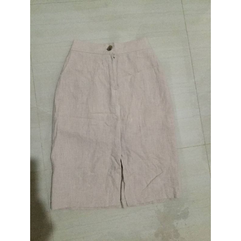ROK MINI / ROK PENDEK / MINI SKIRT KOREA CREAM (baca desk)