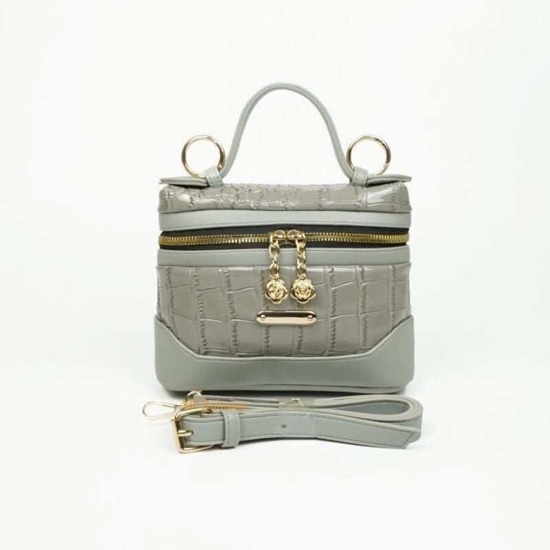 QIBAGS - Tas selempang wanita model tabung