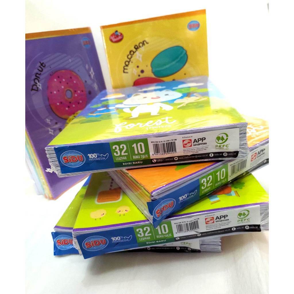 

(FS) TBMO PACK BUKU TULIS 32 LEMBAR SINAR DUNIA ISI 10PCS SIDU