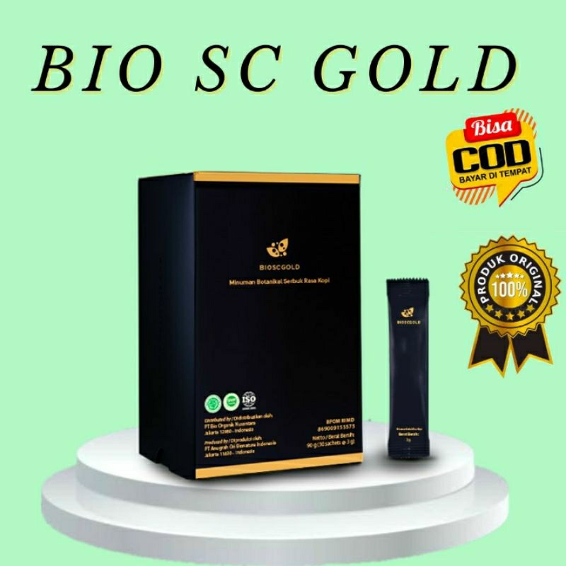 Bio Stemcell Gold Original, Bio SC Gold Asli BIOSCGOLD PLUS PLUZ  NEW Bioscgold