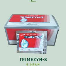 TRIMEZYN-S TRIMEZYN S 5 GRAM MEDION OBAT AYAM UNGGAS BEBEK SAKIT GANGGUNGAN PENCERNAAN PERNAFASAN