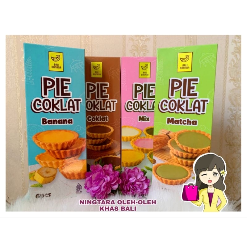 

PIE COKLAT BALI BANANA (RASA PISANG, COKELAT, MIX, MATCHA)