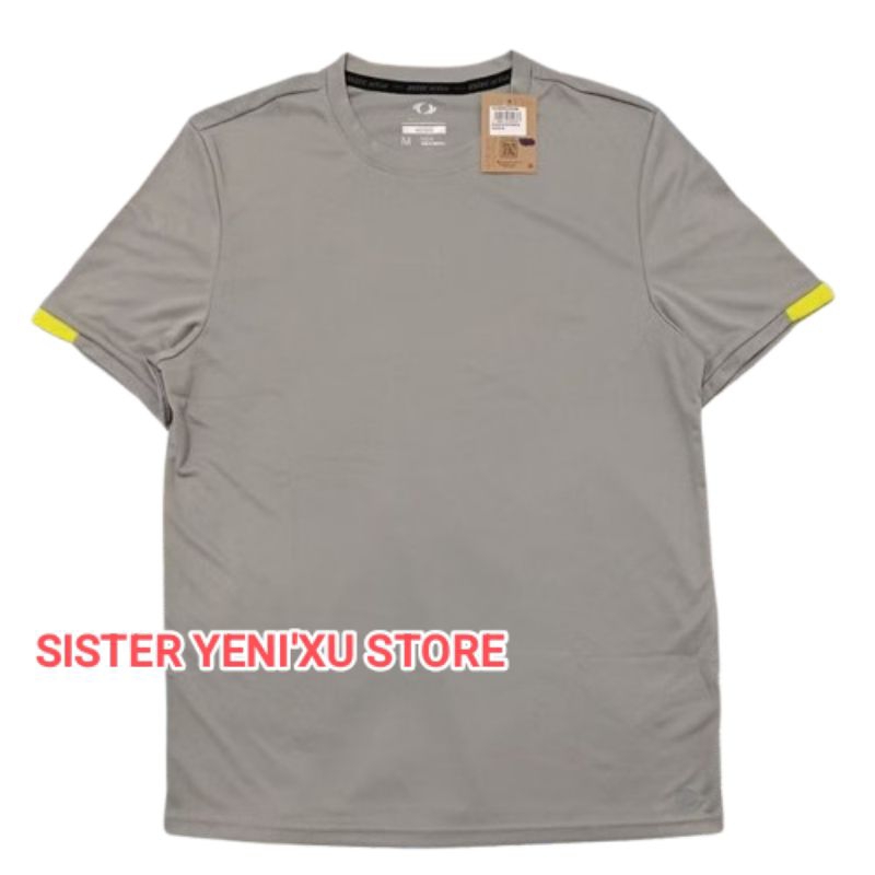 Kaos Astec Jerz Pria Sport Dryfit Tshirt Men GREY (Size S,M) ORIGINAL STORE 100%