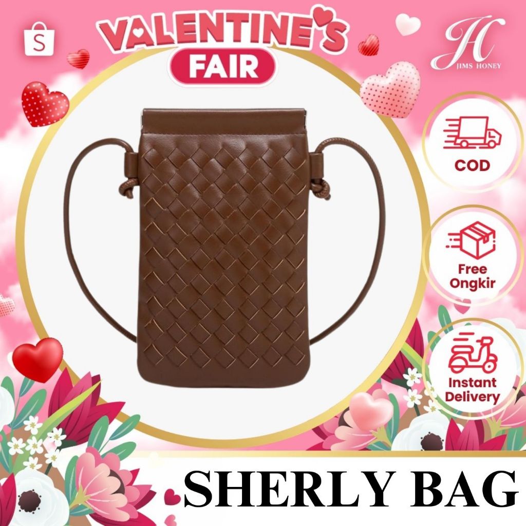 JIMS HONEY SHERLY BAG Tas Selempang Wanita Sling Bag Jimshoney Trendy Elegan