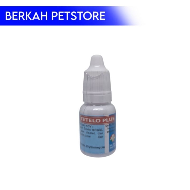 tetelo plus 10ml obat telo burung merpati