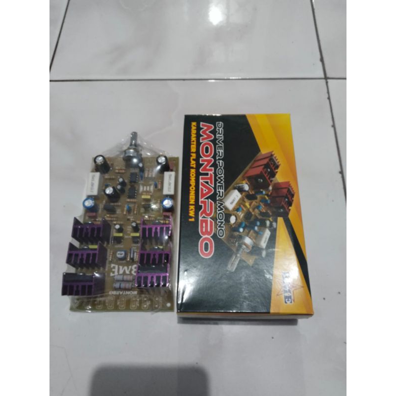 Driver Dan Mono MONTARBO Italy Super Power BME