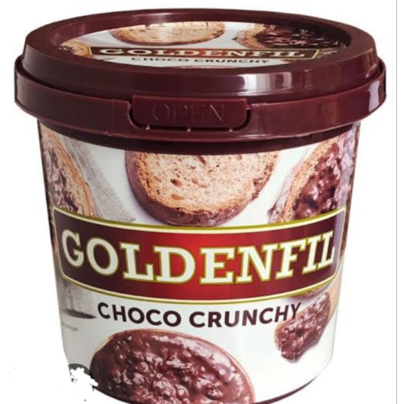 

GOLDENFIL CHOCHOCRUNCHY 1KG SELAI COKLAT 1000ML