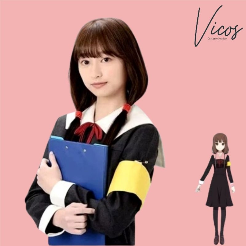 Kostum Cosplay Kaguya-Sama wa Kokurasetai - Miko Iino