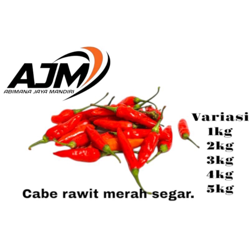 

Cabe cabai rawit merah strawberry segar berat 1kg 2kg 3kg 4kg 5kg.