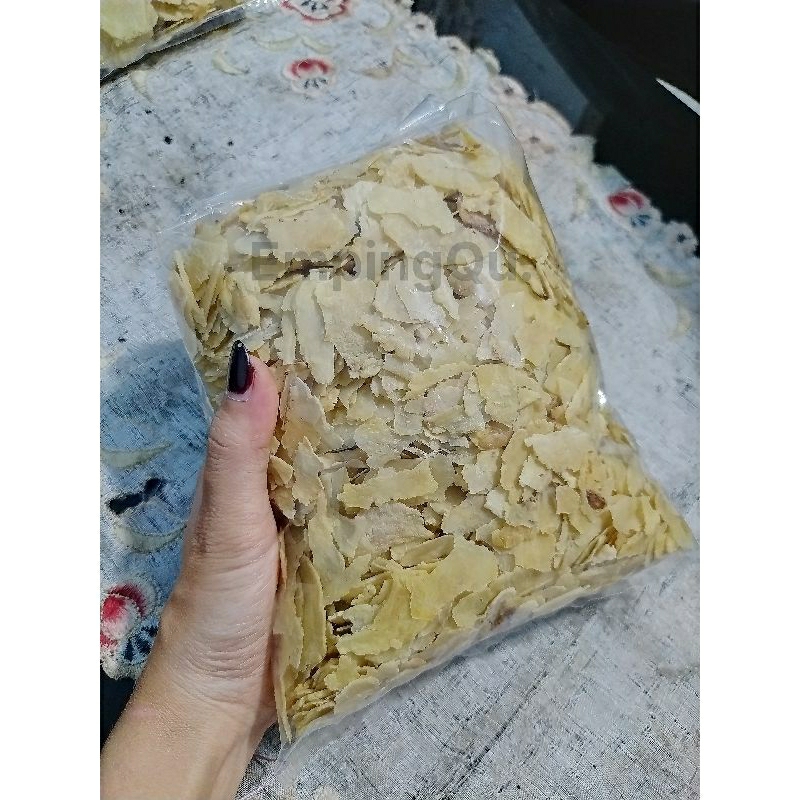 

Remukan Emping Melinjo sisa sortir 1kg