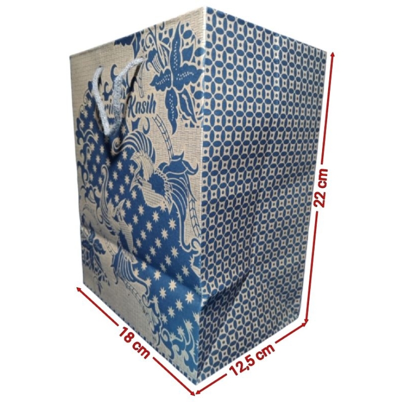 

PAPER BAG R5B (size 18x12,5x22) TAS BINGKISAN | PAPERBAG PARCEL TAS KERTAS / PAPERBAG KERTAS