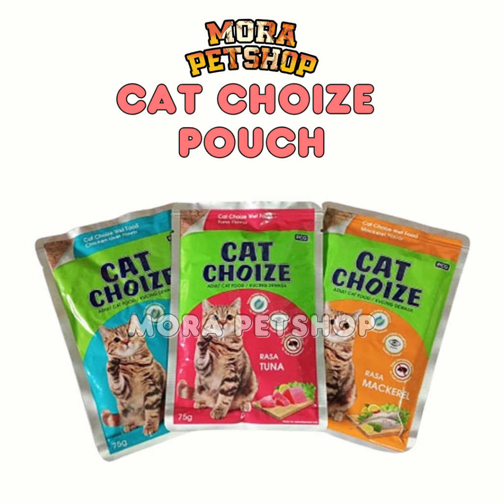 Cat Choize Pouch Makanan Basah Kitten & Adult 75GR