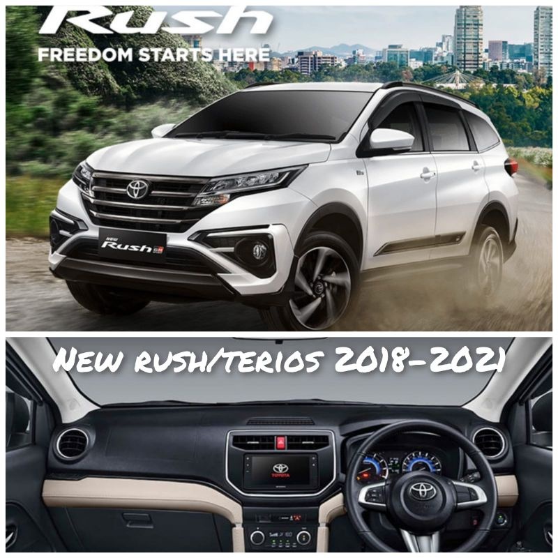 Aksesoris Cover Dashboard Untuk Mobil New Rush Dan Terios 2018-2025