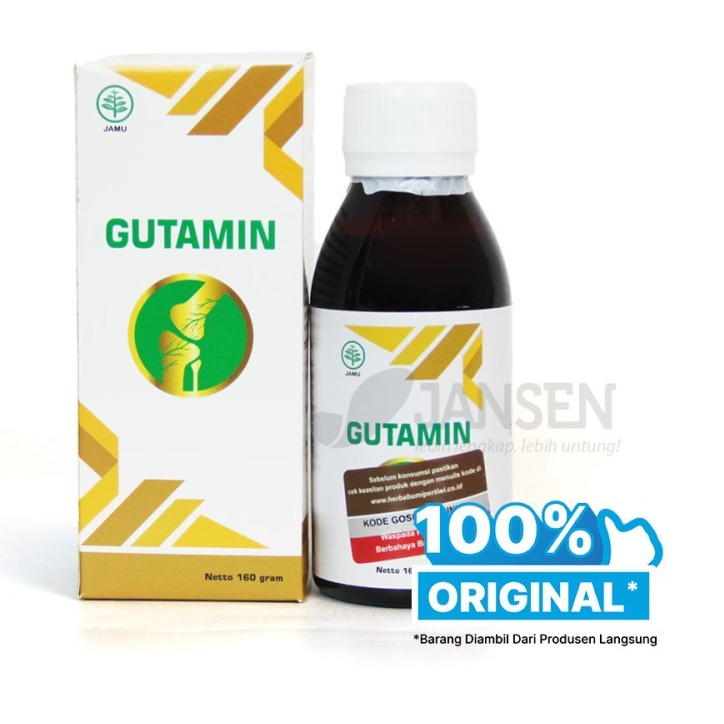 [BPOM] Madu GUTAMIN Asli Obat Rematik - MADU