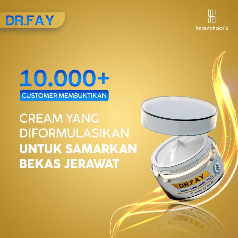 DR FAY CREAM ORIGINAL PENGHILANG BOPENG FLEK HITAM JERAWAT & BEKAS JERAWAT AMAN BPOM ( DR FAY )