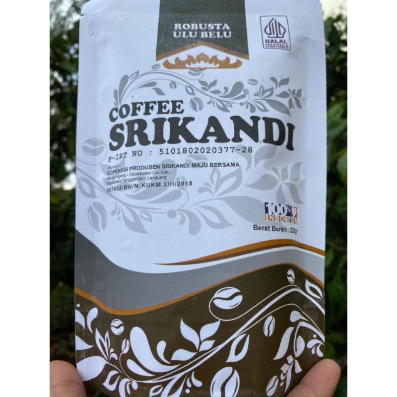 

Robusta Ulu Belu Coffee Srikandi P-IRT No: 5101802037728