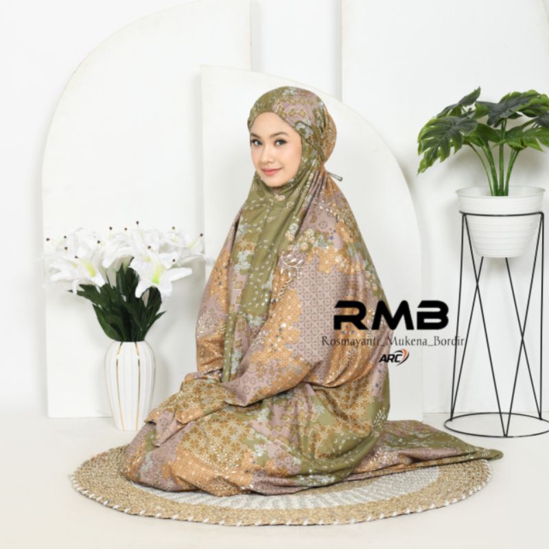 RB RMB - Mukena Terusan Dewasa Travel Jumbo Naisya