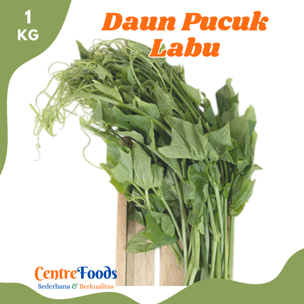 

PUCUK Labu - Sayur Daun Pucuk Labu Fresh | 1.000gr [ Harga Per KG ]
