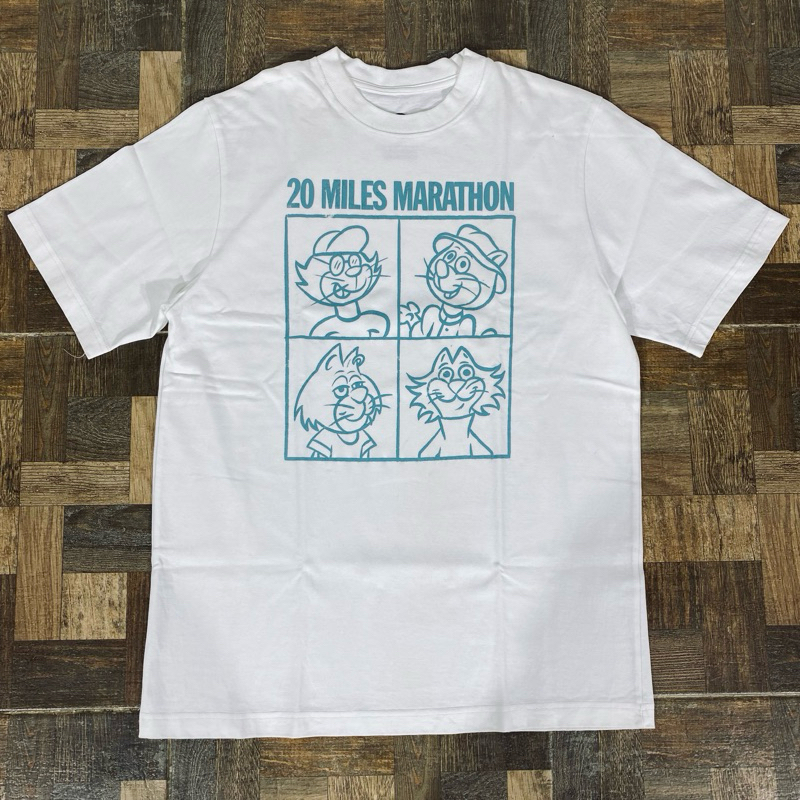 T-shirt / kaos band ( 20 miles marathon ) 20 miles marathono