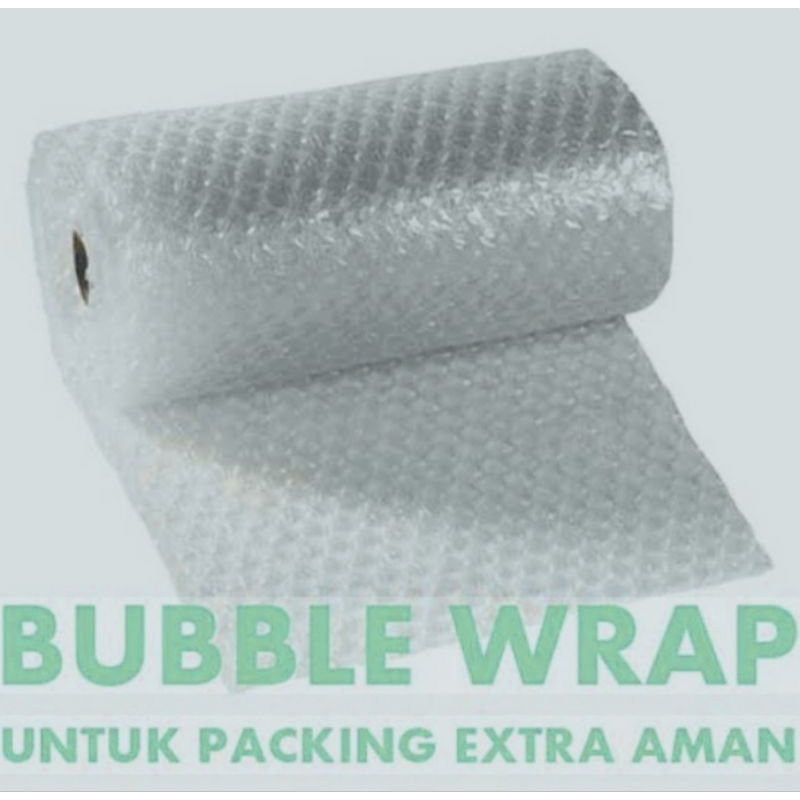 

bubble wrap doble tambahan untuk packing ektra aman