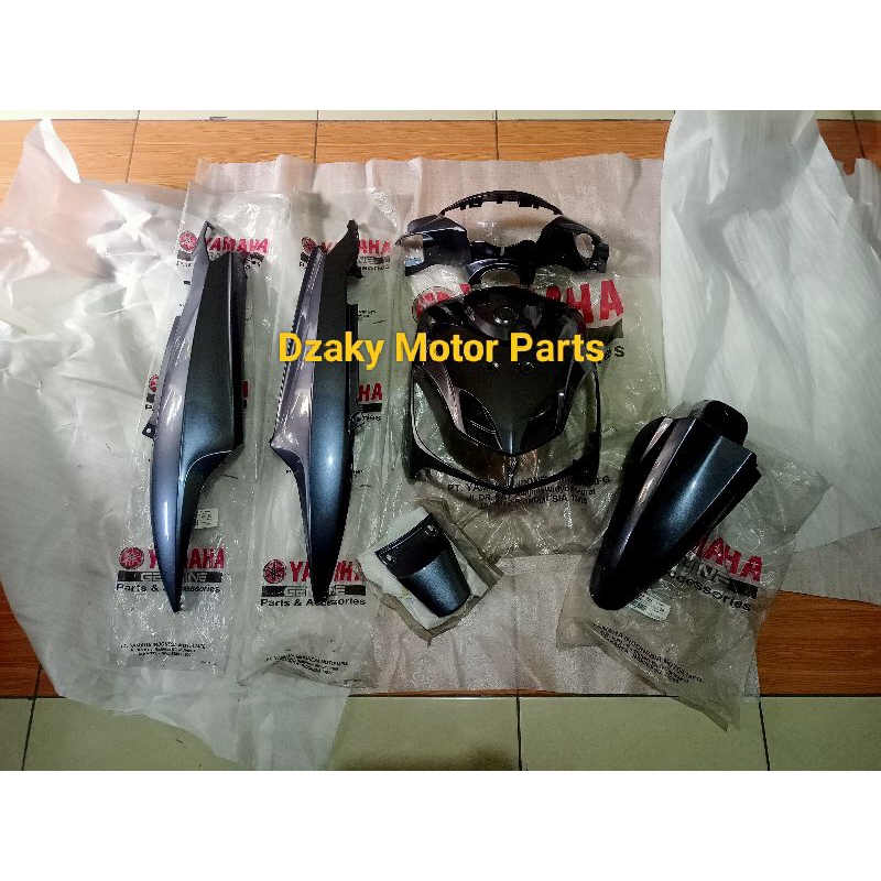Cover Body Bodi Yamaha Mio Sporty Smile Abu Grey 2008 Original Yamaha