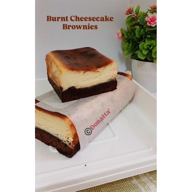 

Burnt Cheesecake Brownis
