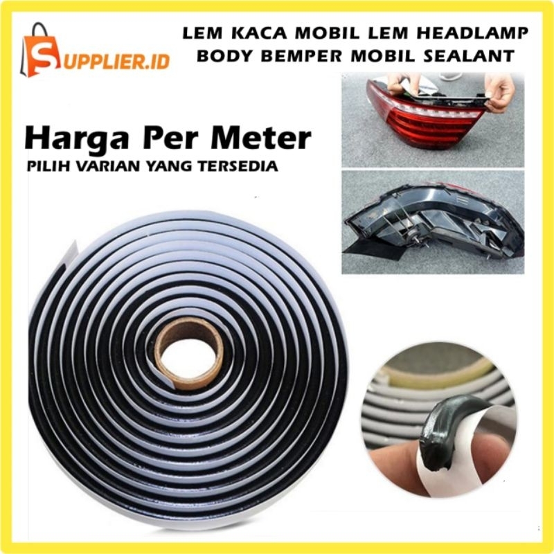Lem Kaca Mobil Lem Headlamp Body Bemper Mobil Sealant