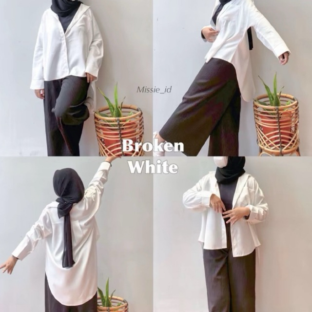 Preloved Kemeja Putih Oversized