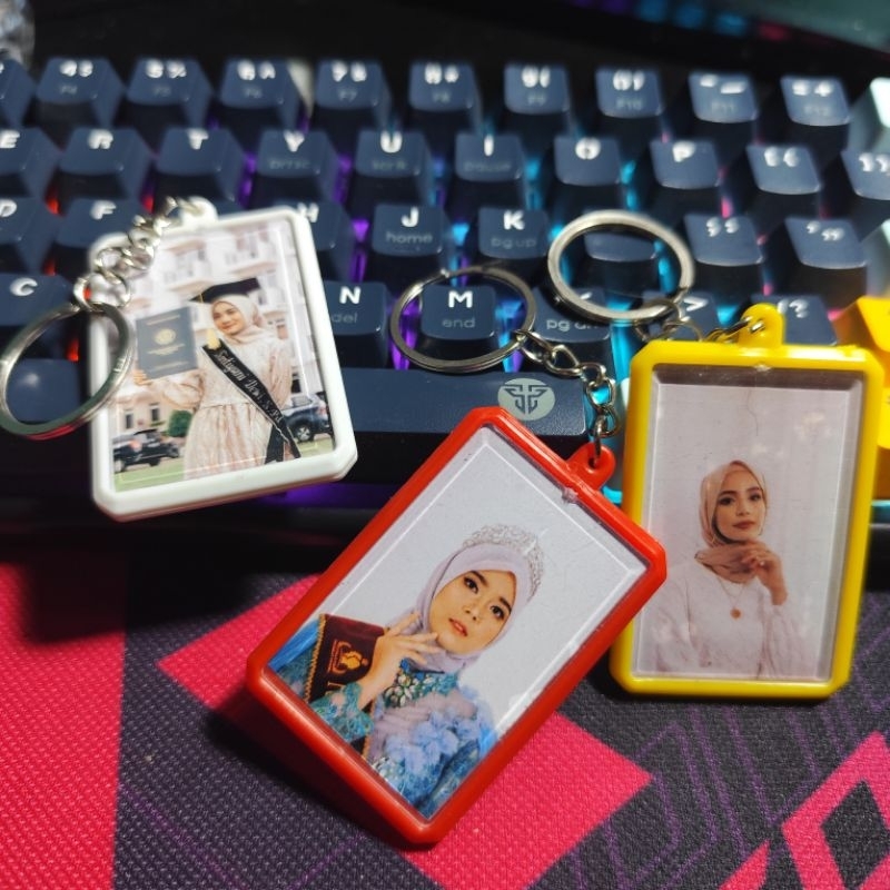 GANTUNGAN KUNCI AKRILIK KEKINIAN CUSTOM| GANTUNGAN KUNCI SPOTIFY GROSIR MEDAN