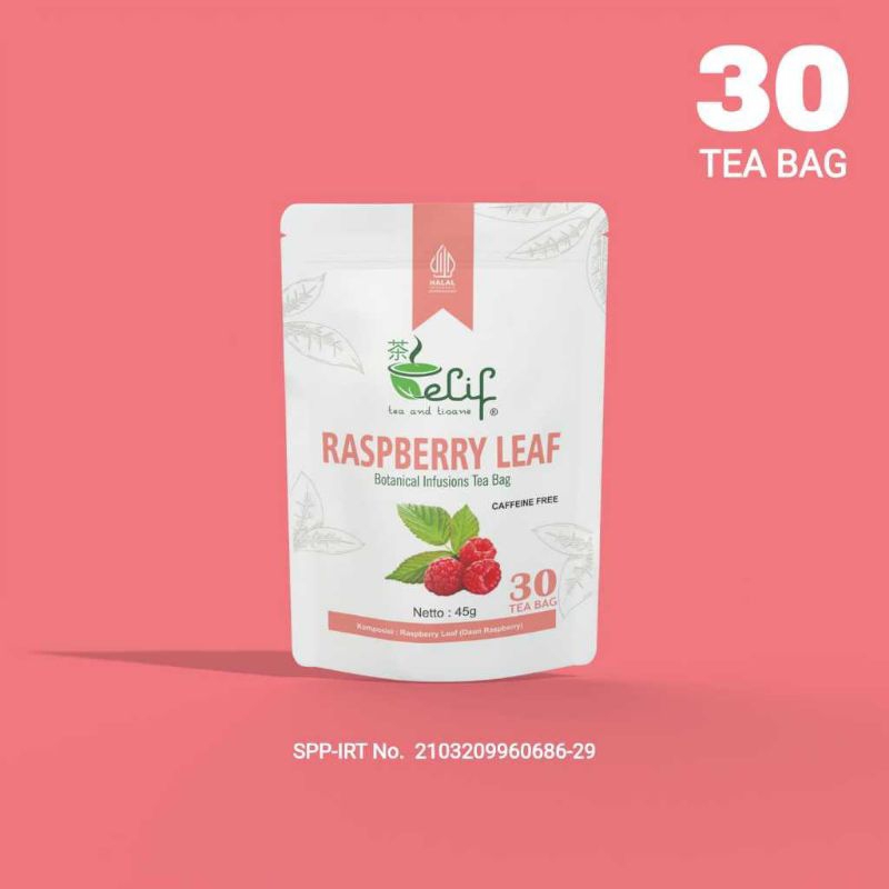 

Raspberry Leaf Tea / Red Raspberry Leaves Teh Daun Raspberry Merah Teh Promil / Isi 30 Tea Bag