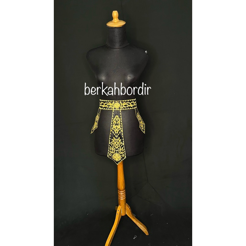 renda bordir ikat pinggang anak kiansantang