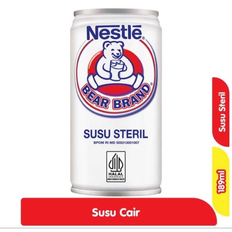 

Bear Brand Susu Steril 189 ml